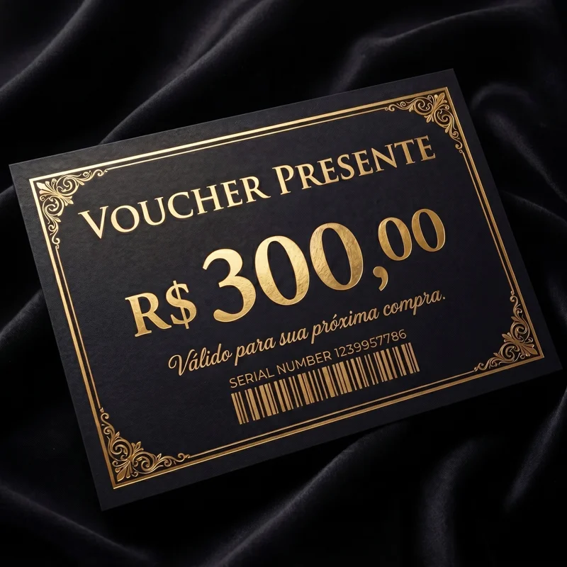 Voucher R$ 300